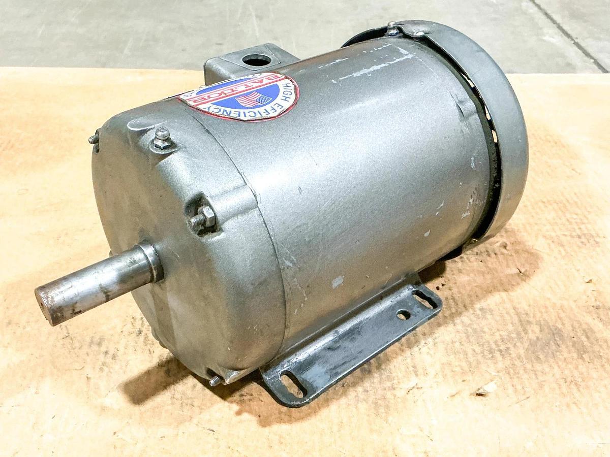 Used Baldor M3554T Electric Motor 1-1/2HP 3PH 460V 1725RPM Spec 35A01W206