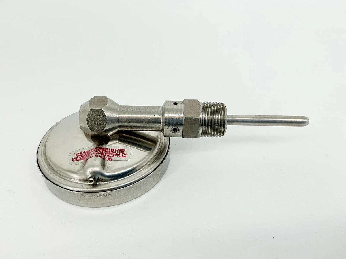 New NoShock 30-300-025-0/200-F/C-SL Thermometer 3" 0-200F 1/2NPT 2.5" Stem