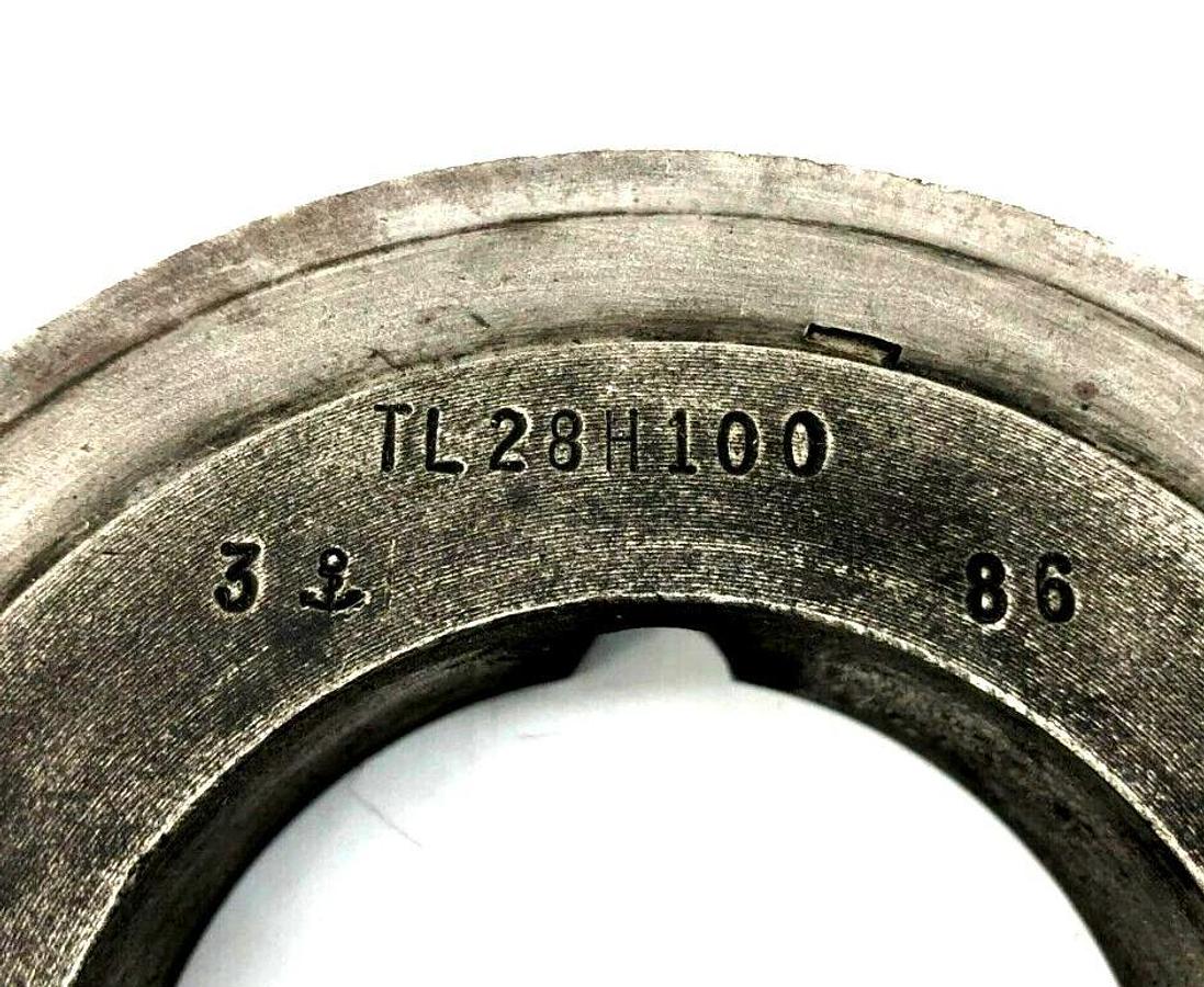Used Unbranded TL28H100 Timing Pulley 4.46" Pitch 28 Teeth