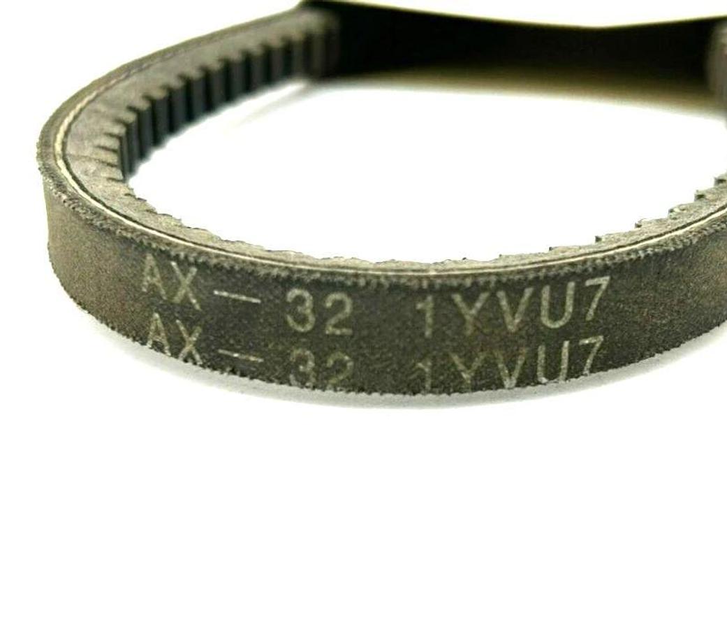 Lot of 3 New Dayton 1YVU7 Cogged Belts, 34" x 1/2", AX32