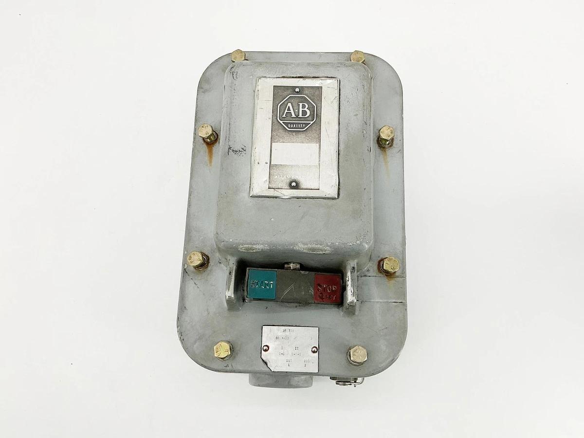 Allen Bradley 609-AHX Manual Starting Switch Enclosure 230V