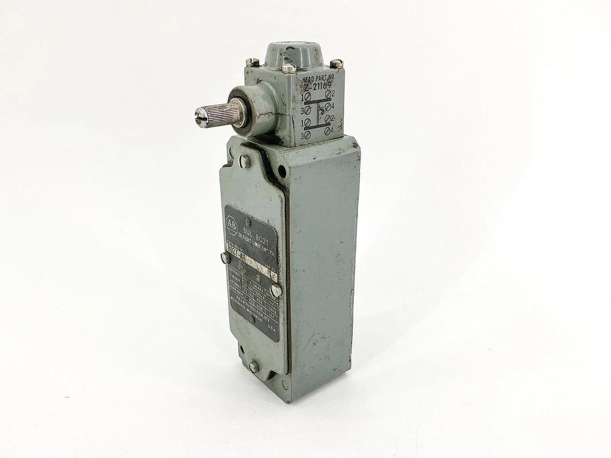 Used Allen Bradley 802T-AT Limit Switch 600V 7200VA 72A Ser.1