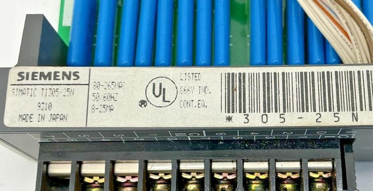 New Siemens TI305-25N Input Module 115VAC 16-Point 80-265VAC 50/60HZ 305-25N