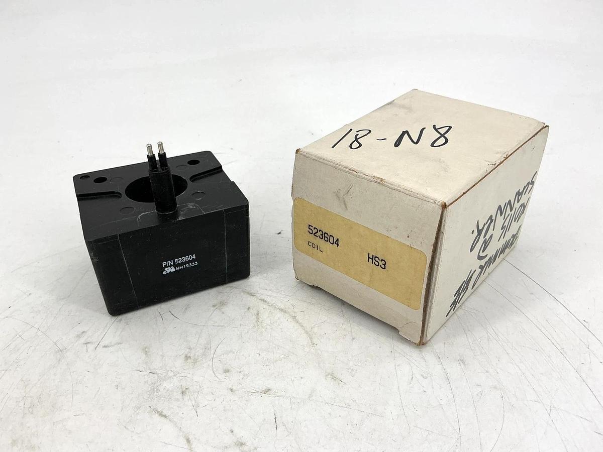 New Eaton Vickers 523604 Coil Black 2-Pin 105VDC