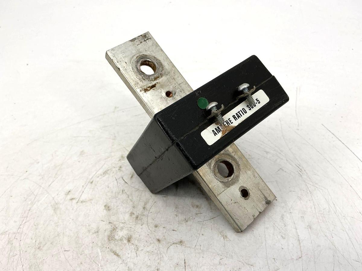 Used Furnas Electric D52073 Current Transformer Amp Ratio 300:5 50-60 Cycles