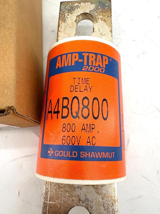 New Gould Shawmut A4BQ800 Amp-Trap 2000 Fuse 800A 600V