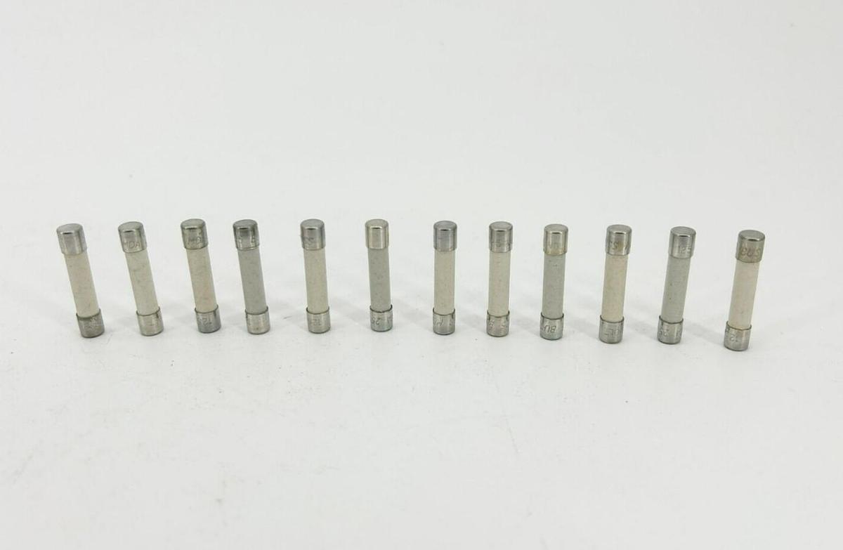 Lot of 12 New Bussmann MDA 25 Time Delay Fuses 25A 250V