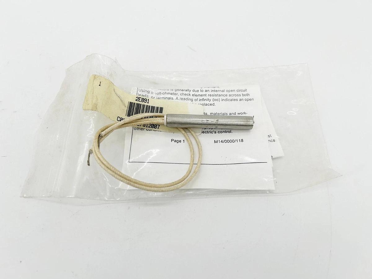 New Vulcan Electric 2E891 Heater Cartridge 75W 120V 3CH1