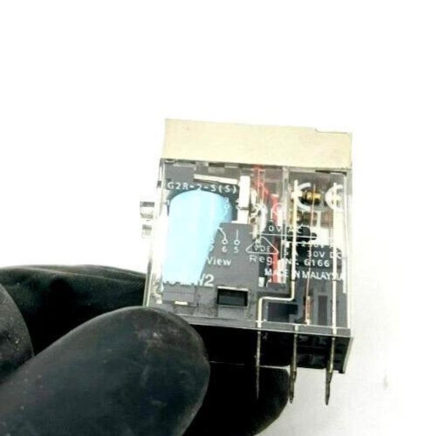 Used Lot of 3 Omron G2R-2-S(S) Relays 12VDC