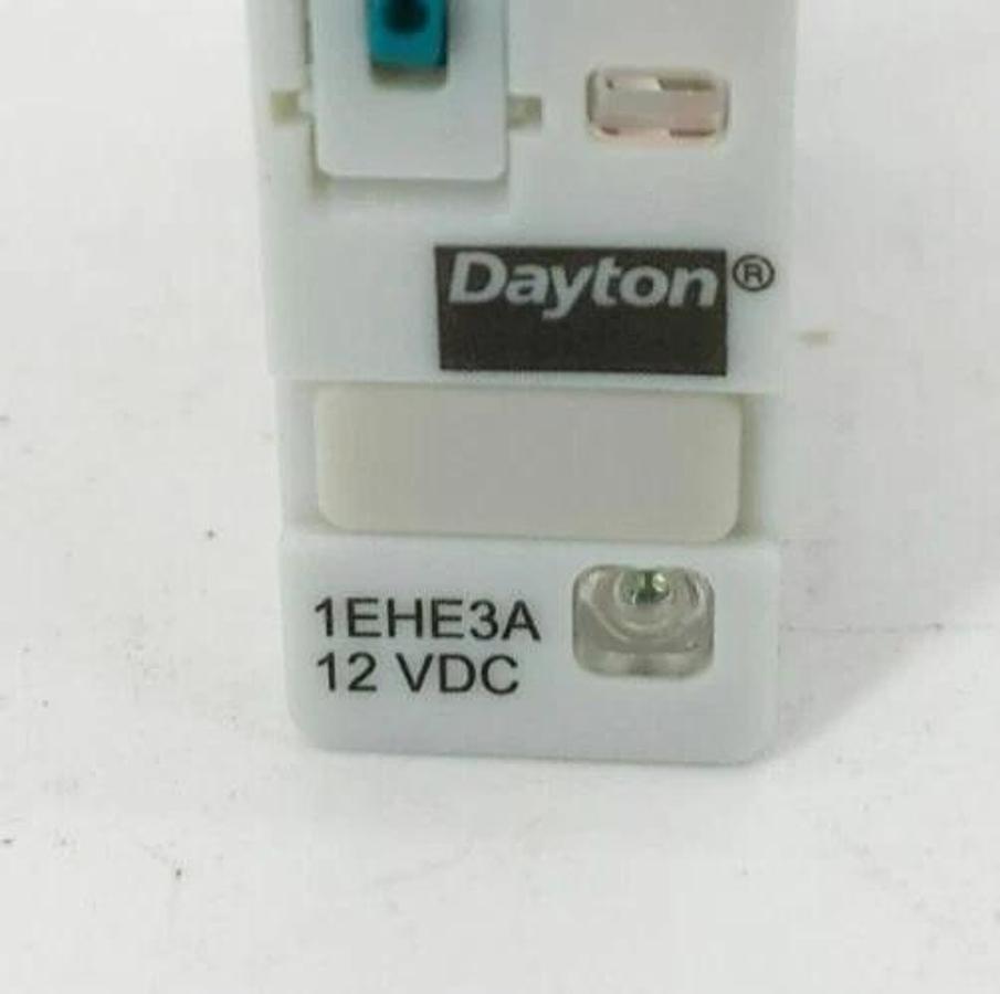 Lot of 2 New Dayton 1EHE3A Relays SPDT 15A 12VDC