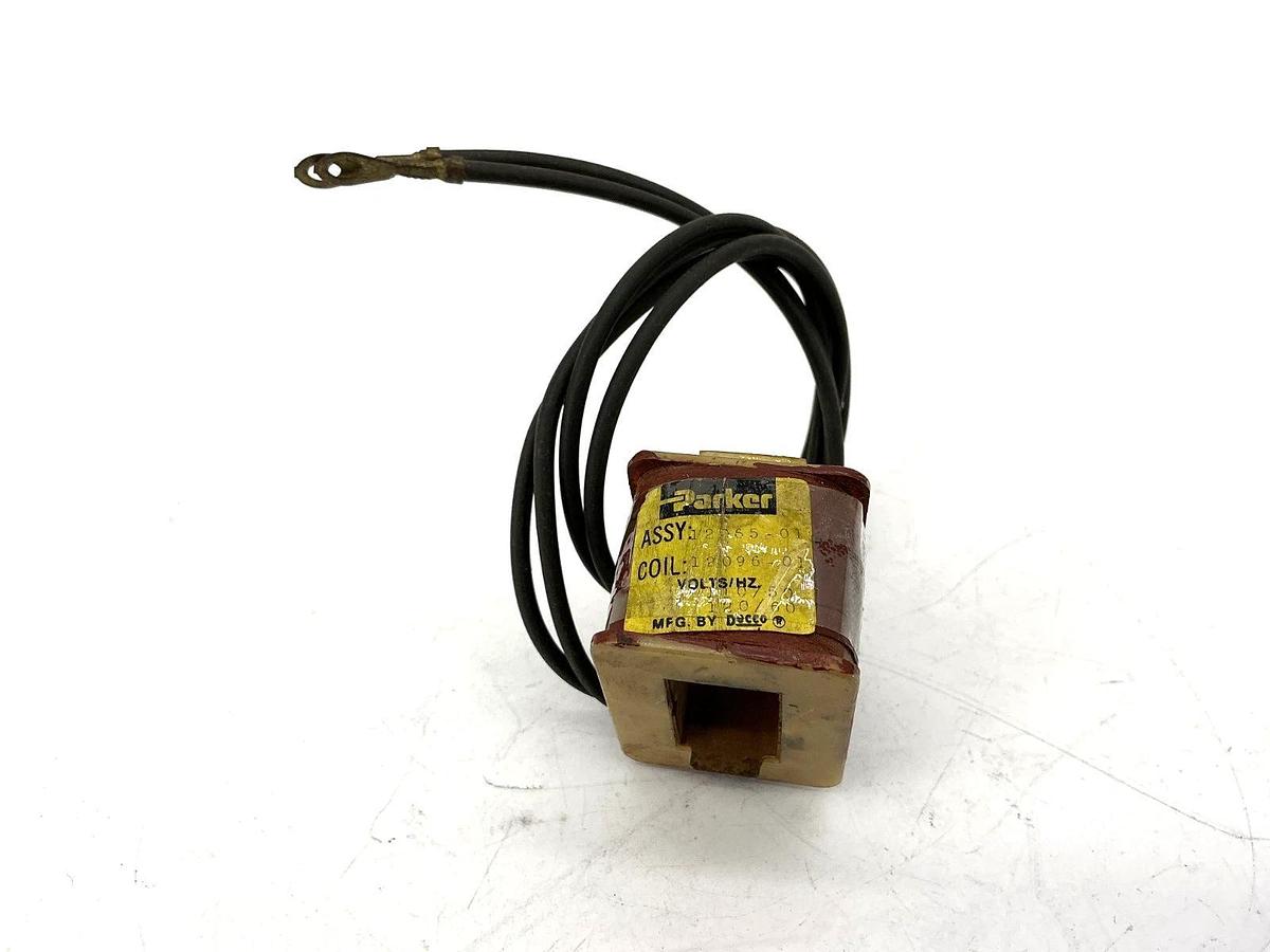 New Parker 12096-01 Solenoid Coil 110/120VAC 50/60HZ 12065-01 1209601 - No Box