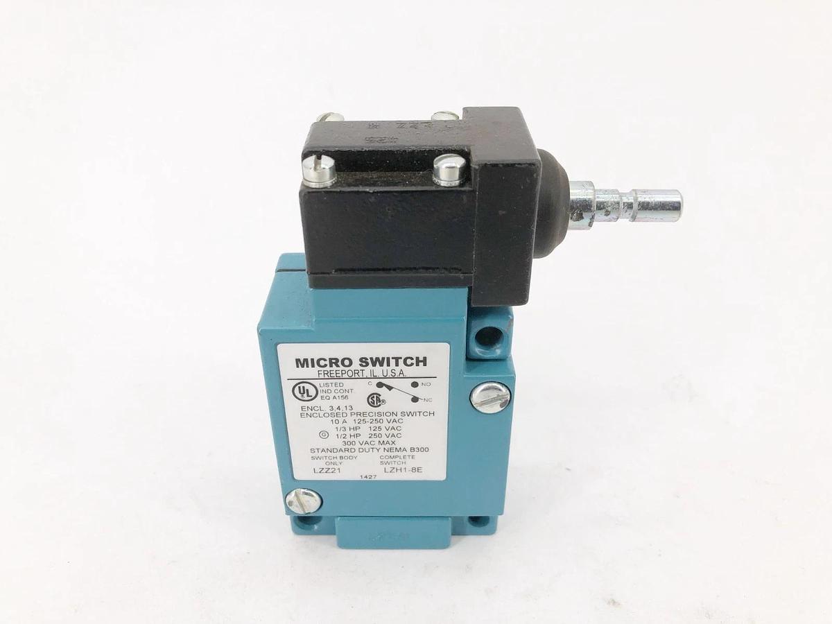 New Honeywell Microswitch LZH1-8E Enclosed Precision Switch 300VAC Max - No Box