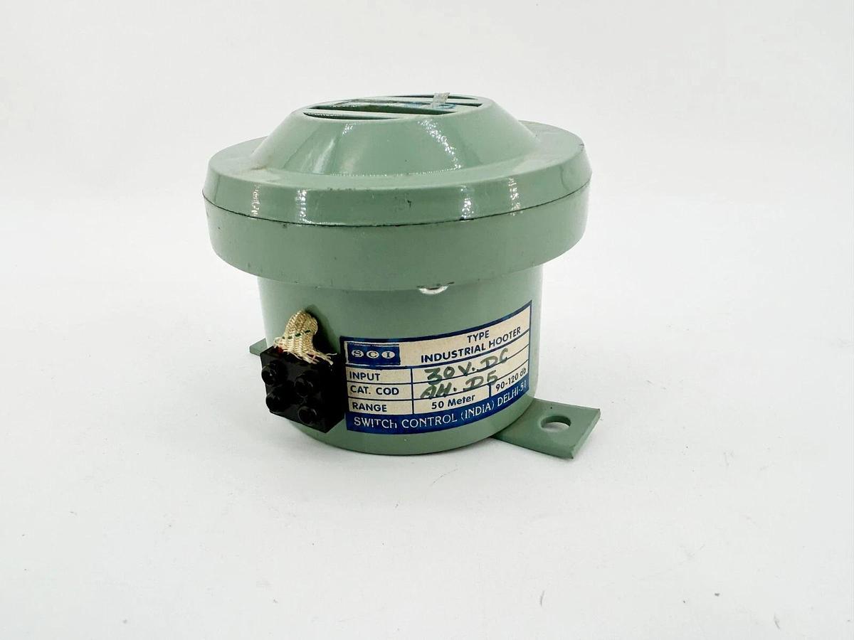 New SCI AH-D5 Industrial Hooter 30VDC Input 50 Meter 90-120db