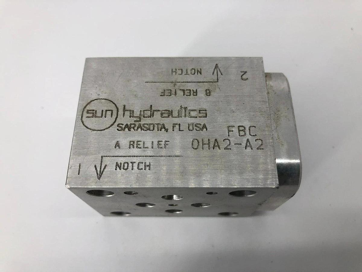 Used New Sun Hydraulics FBC Hydraulic Manifold