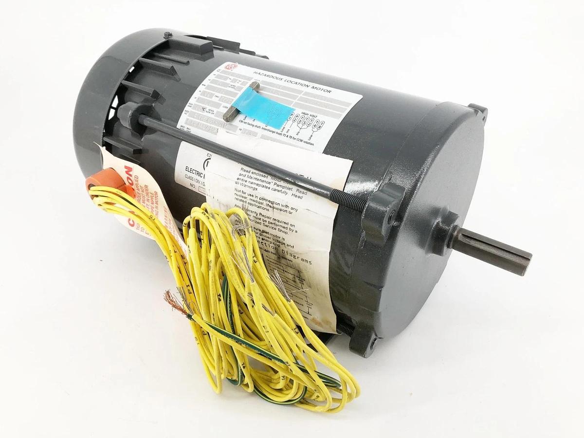 New US Motors XS1CA2JH Motor 1HP TEFC 1725RPM 1PH 230V CH63ABM1033015B