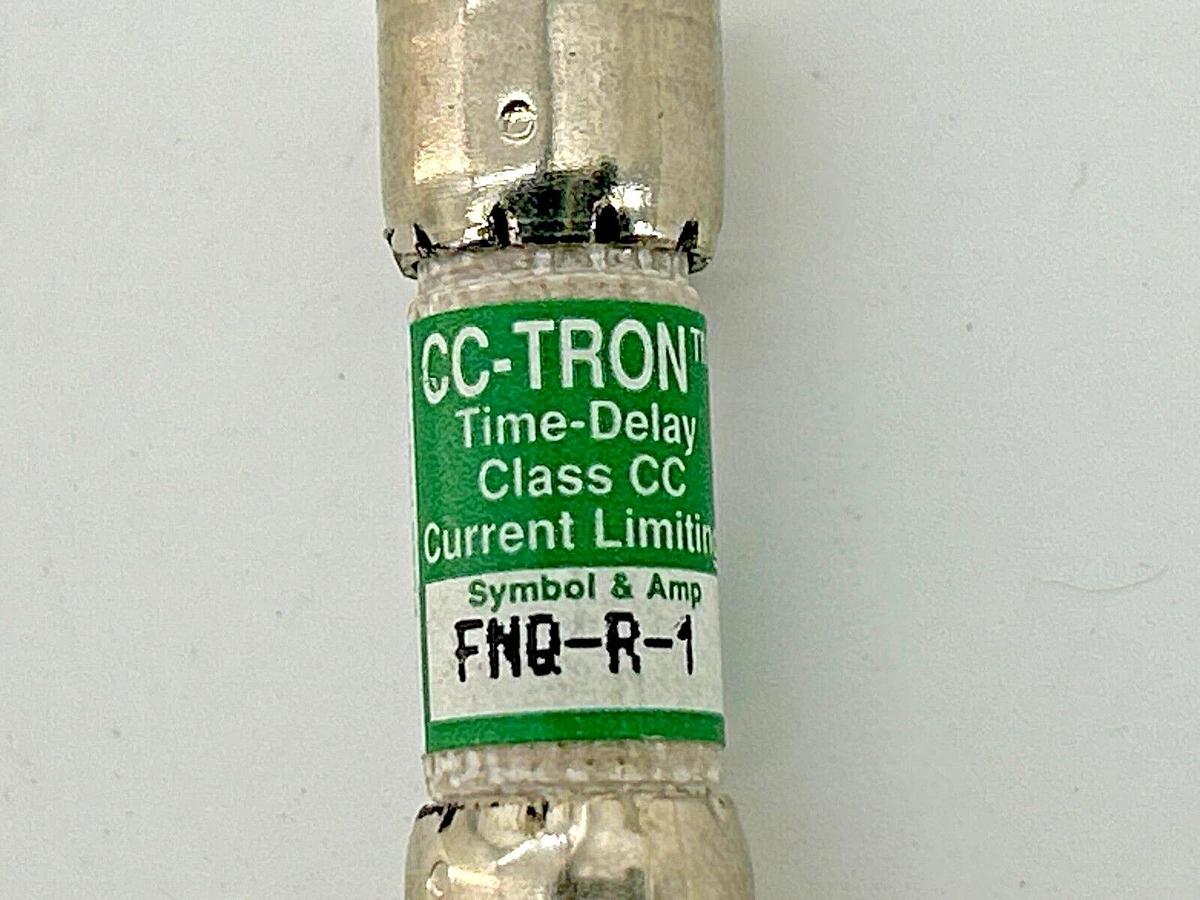New Lot of 6 Bussmann FNQ-R-1 Time Delay Fuse 1A 600V