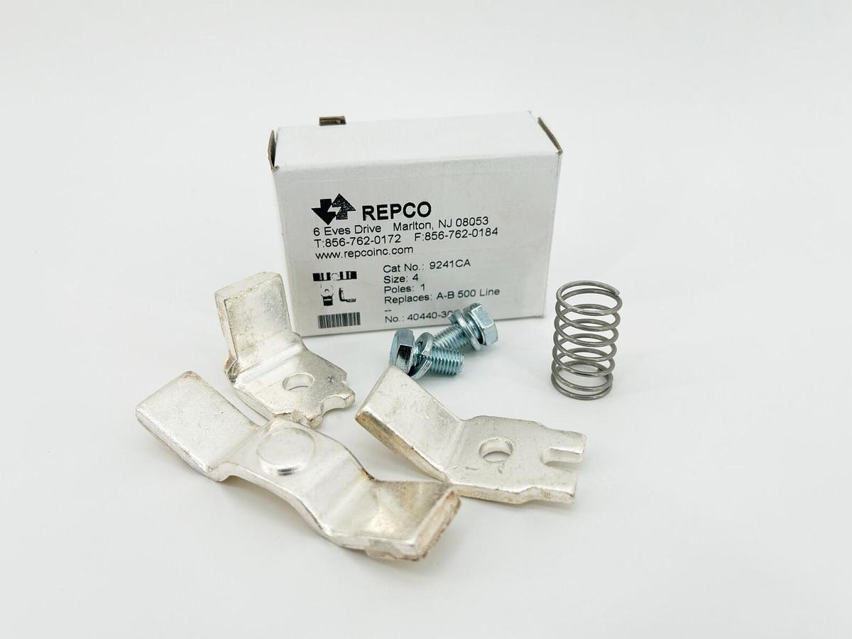 New Repco 9241CA Contact Kit Size 4 1 Pole Replaces Allen Bradley 40440-300-51