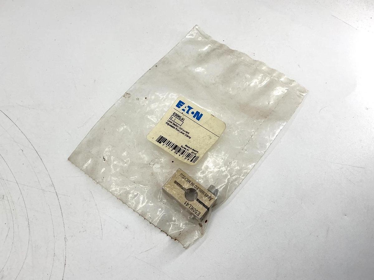 New Eaton E50KL41 Ser A1 Limit Switch Component Adjustable Rod Lever Clamp