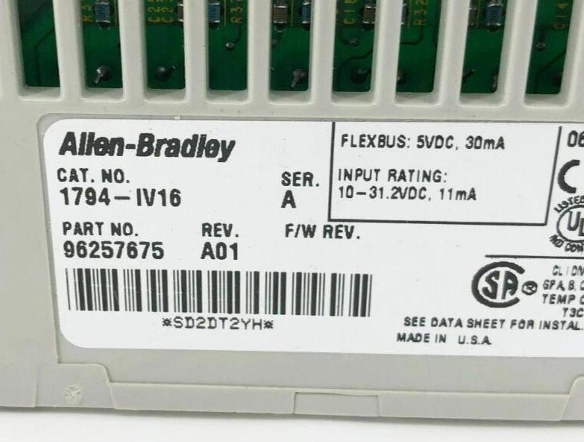 New AB Allen-Bradley 1794-IV16  Ser. A Flex I/O Input Module 24VDC