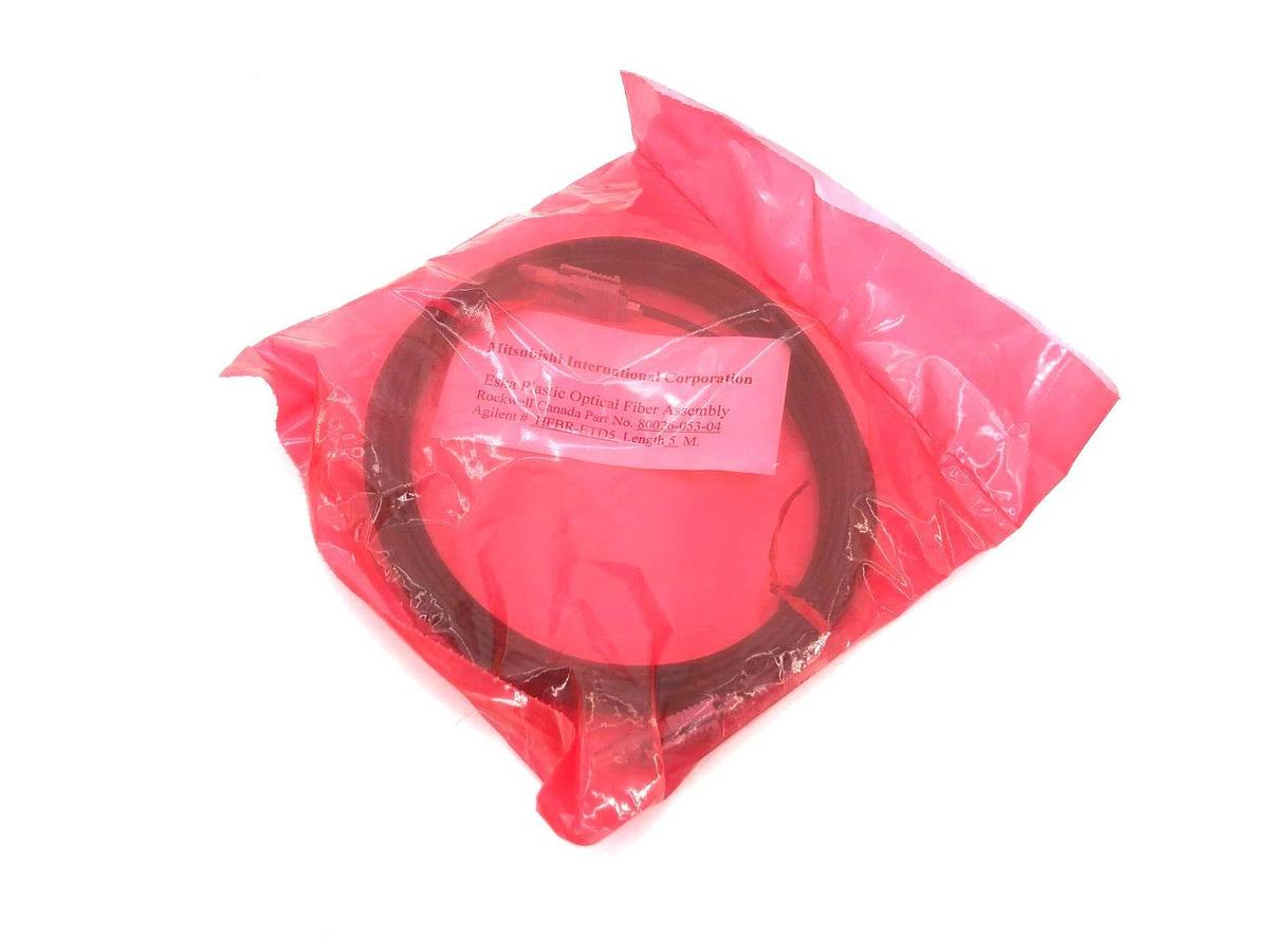 New Allen Bradley 80026-053-04-R Fiber Optic Cable 5M Agilent HFBR-ETD5