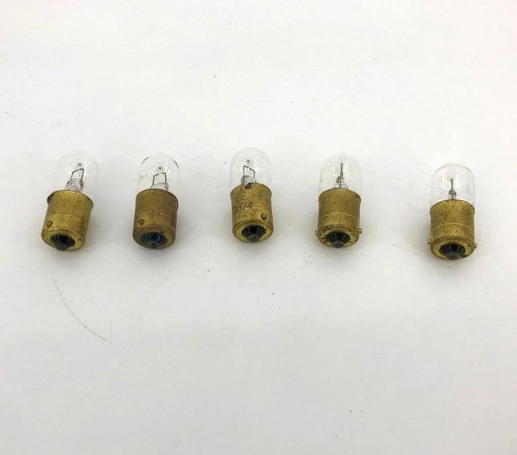 New GE 1874 Miniature Bulbs 3.7V 2.75A