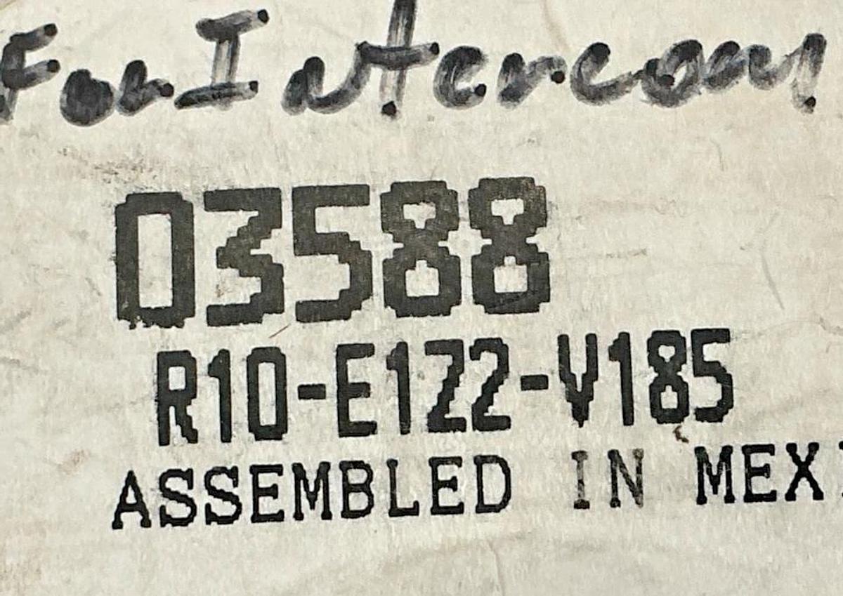 New Siemens Potter & Brumfield R10-E1Z2-V185 Relay 8-Pin R10-E1-Z2-V185 12VDC