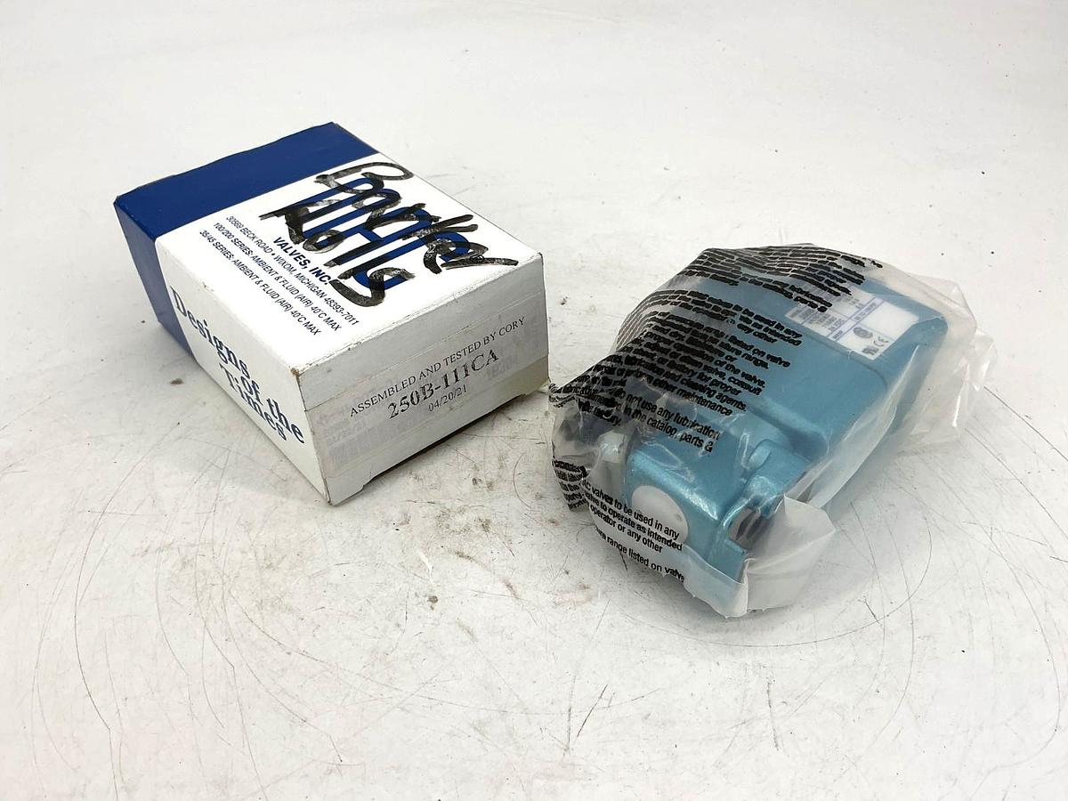 New MAC Valves 250B-111CAAA Solenoid Valve 15W 24VDC 150PSI 110/120V 250B-111CA