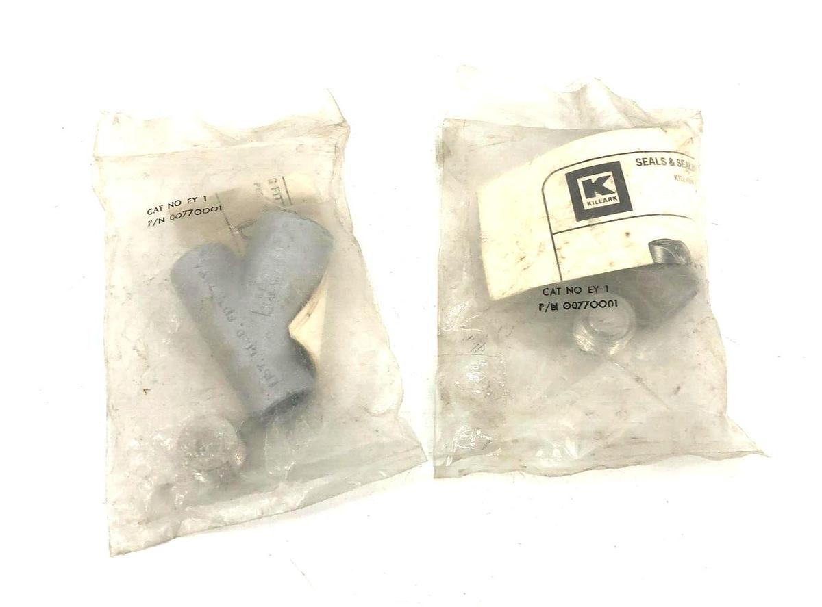 Lot of 2 New Hubbell Killark EY-1 Sealing Fittings 1/2" 00770001