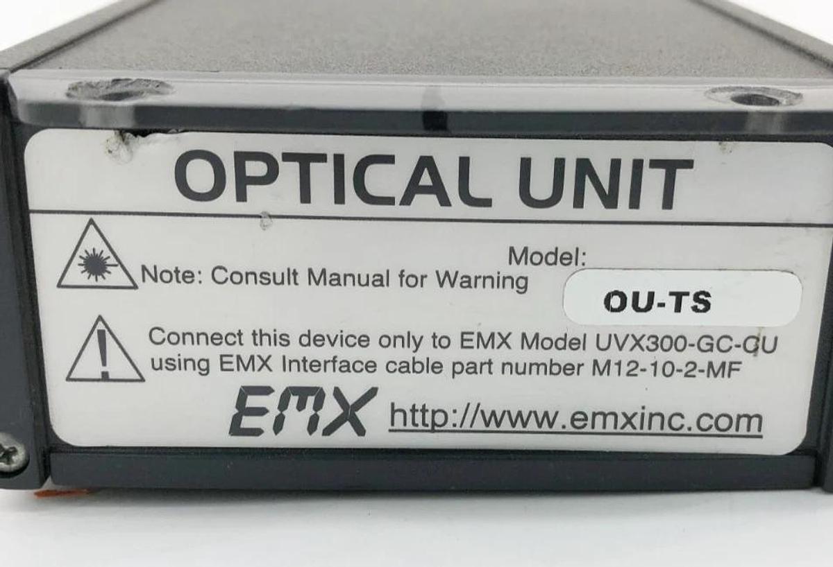Used EMX Industries OU-TS Tin-Side Optical Unit