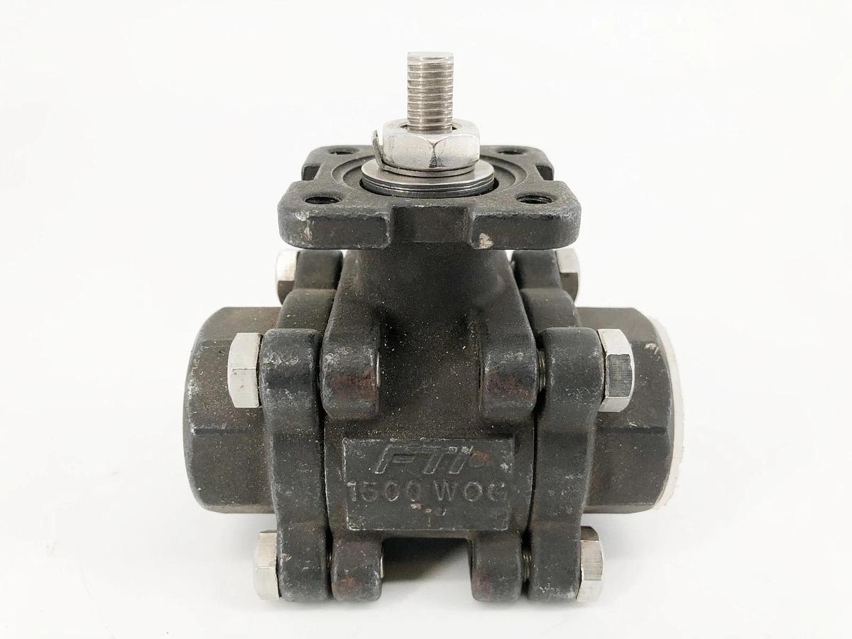 New FTI 1500 WOG 1" Ball Valve 200 WCB/A216 - No Box