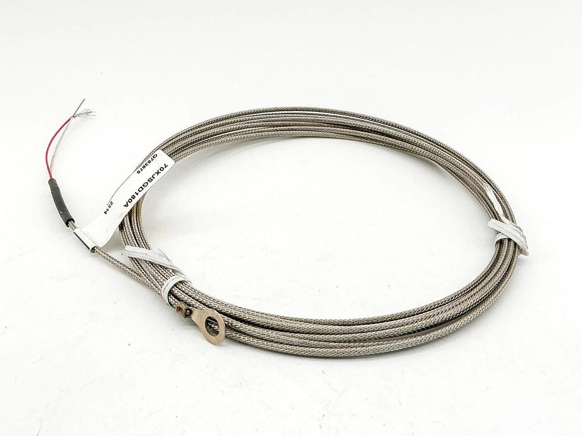 New Watlow 70XJSGD180A Ring Terminal Tube and Wire Thermocouple Type J 2 Wire