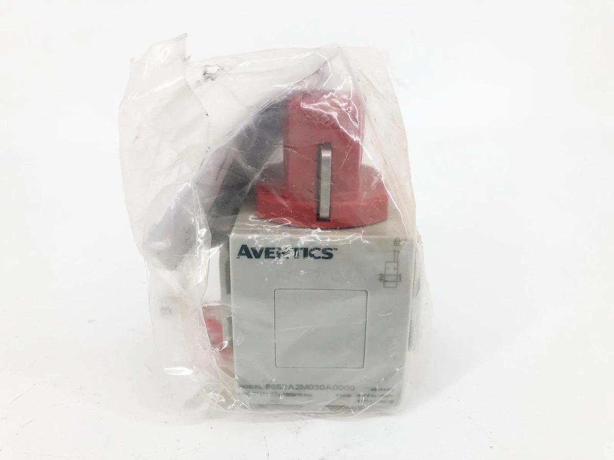 New Aventics 8652A2M030A0000 Manual Shut-Off Ball Valve 2/2 3/8" Port