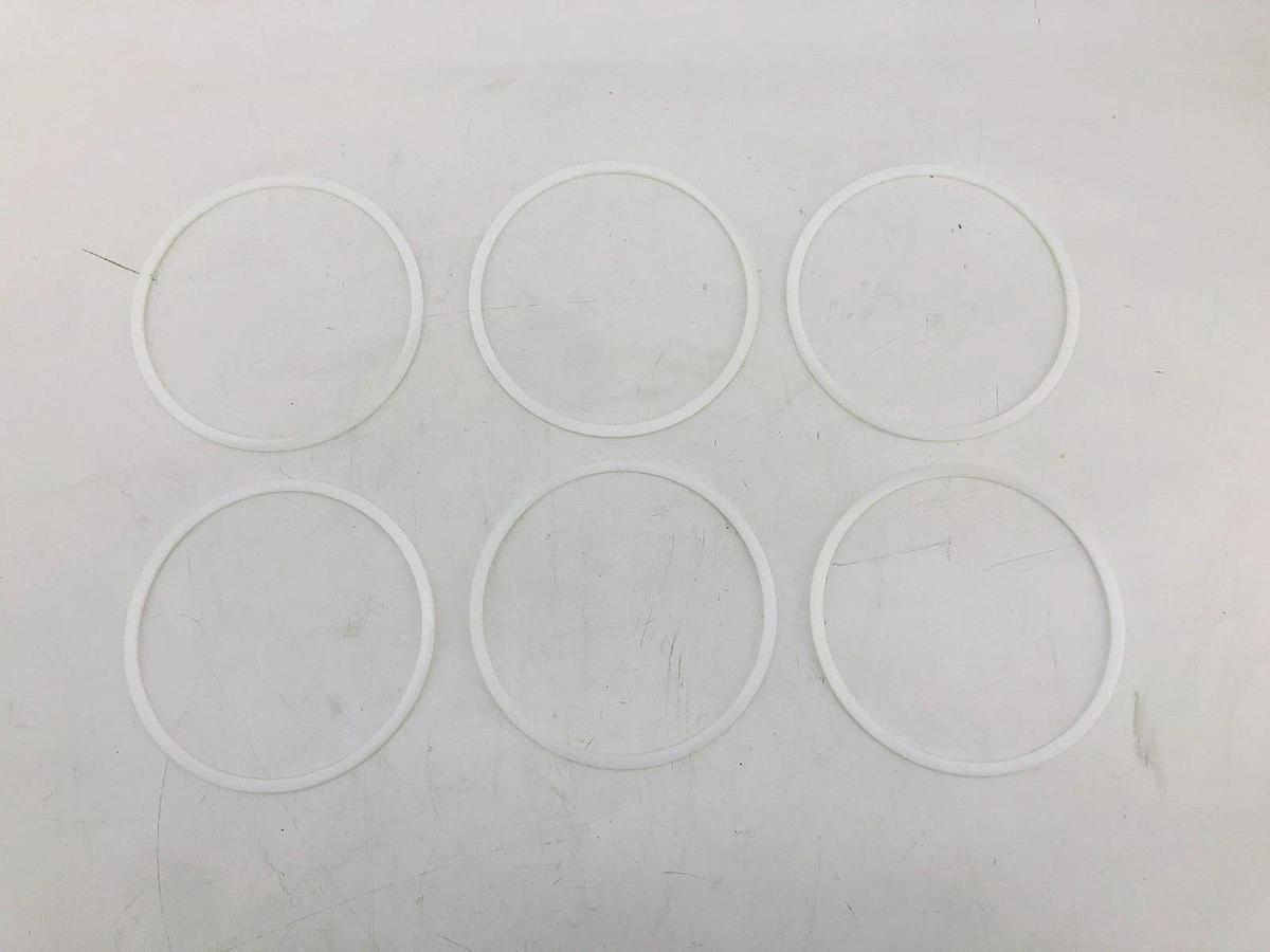 Lot of 6 New Buhler UNN-44046-403 Supporting Rings D=132.8X6.1X2.5