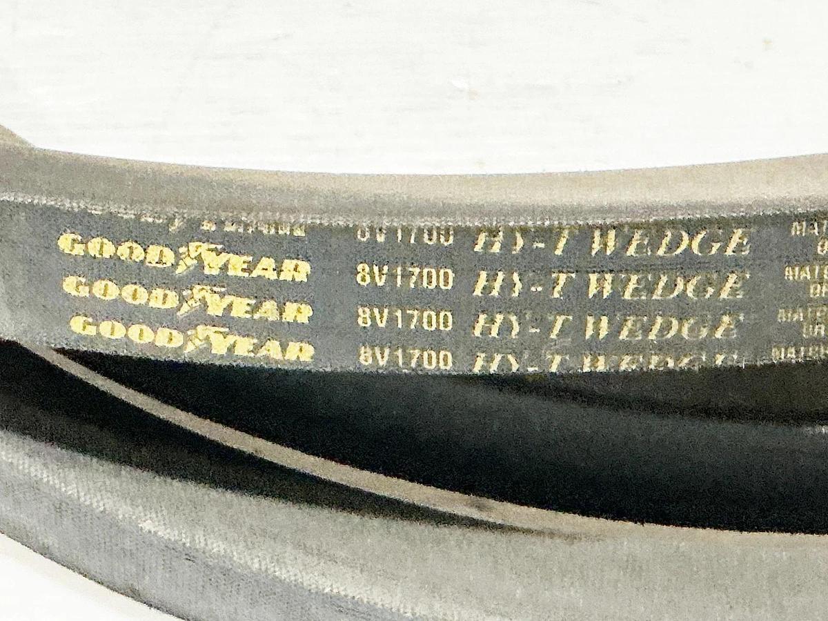 New Goodyear 8V1700 HY-T Belt 8V 170" Length 1" Width 1 Rib - No Box