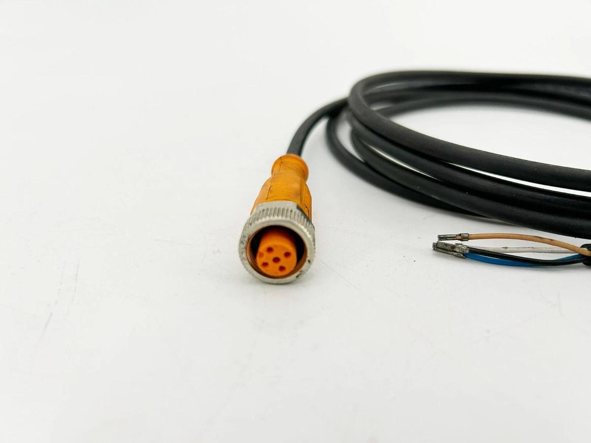 Used Lot of 4 IFM ADOGH040MSS0002H04 Ecomat 400 Connector Cables, EVC001