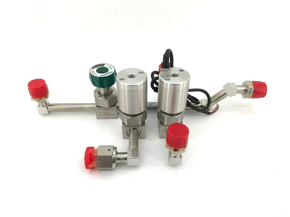 New Avisa Technologies 108411-07 Rev. A Overpressure Relief Manifold