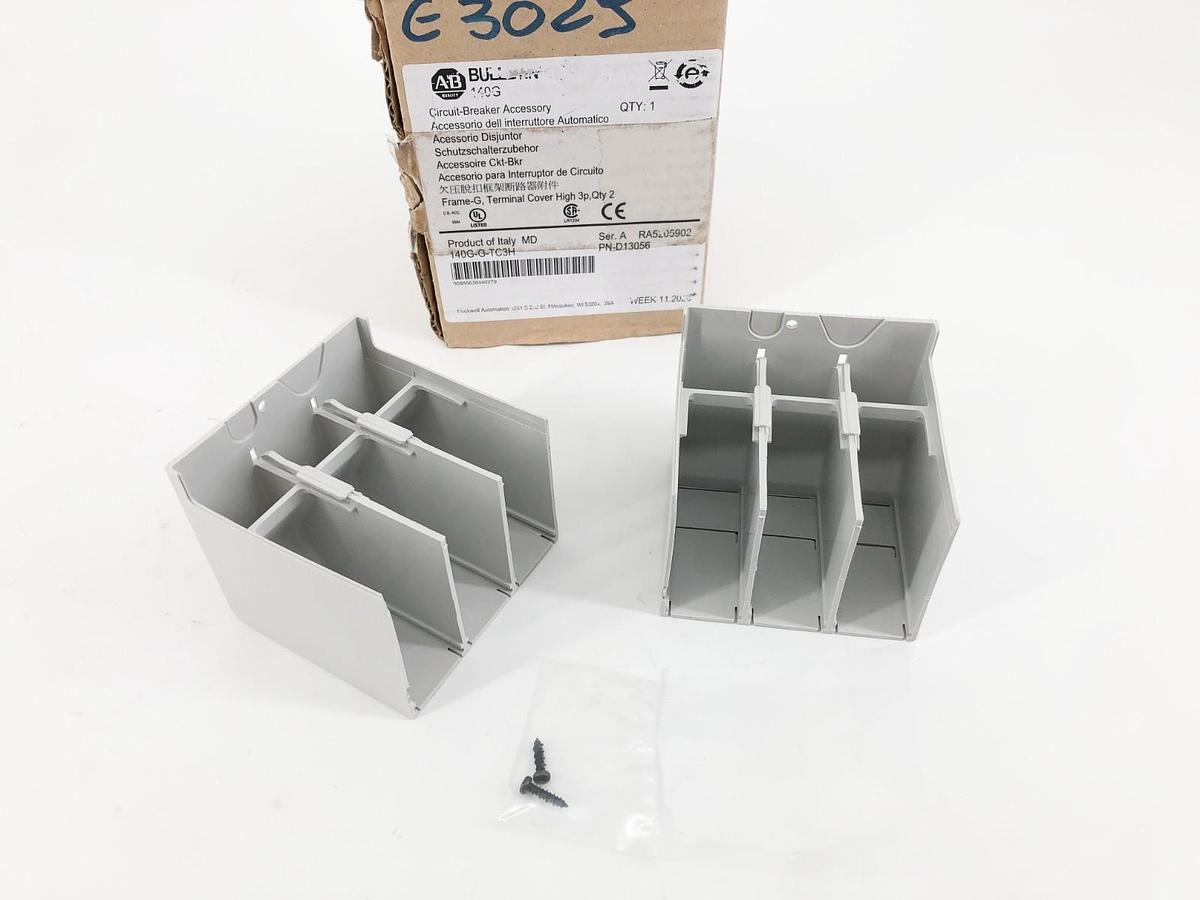 New Allen Bradley 140G-G-TC3H Ser. A Frame-G Terminal Cover High 3P