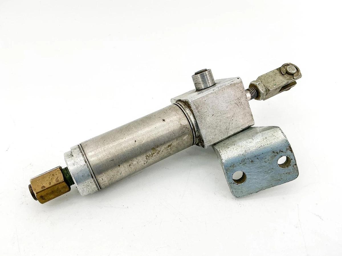 Used Bimba BFT-091-D Pneumatic Cylinder 1-1/16" Bore 1" Stroke Stainless Steel