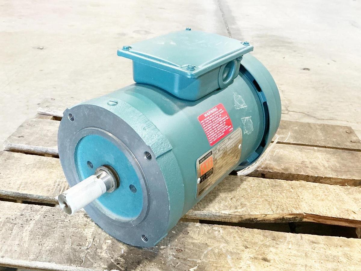 New Reliance B78C4424M-PT Electric Motor 1HP 575V 1.2A 1725RPM 60Hz 3PH FK143TC