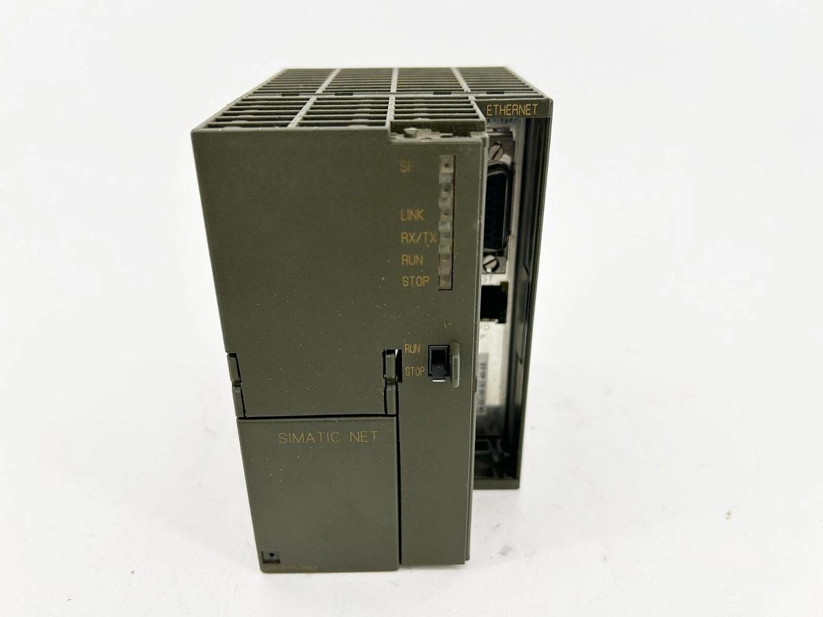 Used Siemens 6GK7343-1EX11-0XE0 PLC Module Industrial Ethernet 24V 0.6A