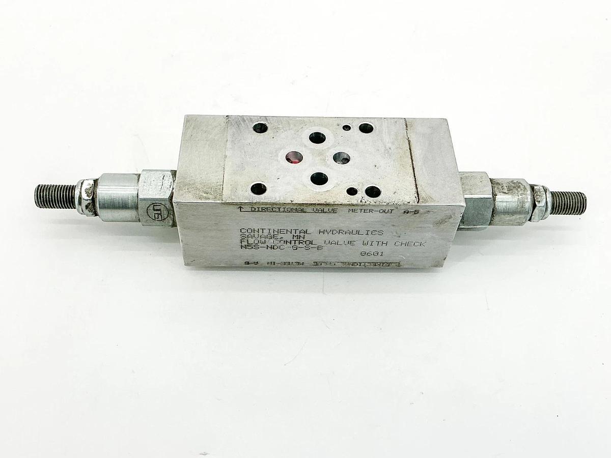 Used Sun Hydraulics N5S-NDC-G-S-B Flow Control Valve With Check