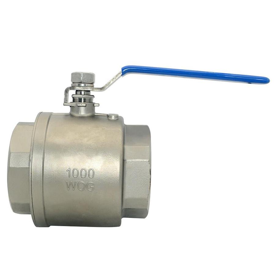 New Milwaukee Valve BA-475B Brass Ball Valve 2" 600WOG B16.44 - No Box