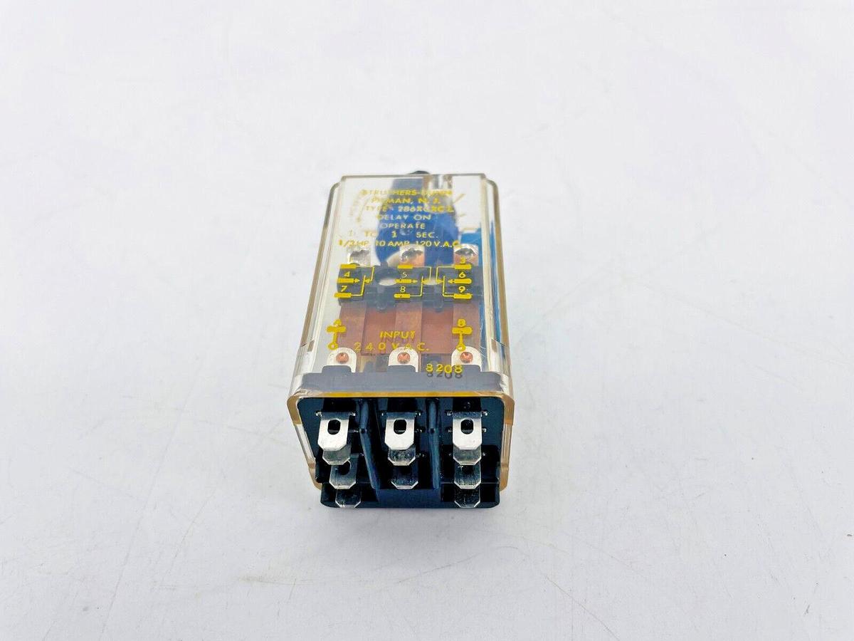 New Struthers Dunn 286XCXC-060-120VAC Delay Relay 1/3HP 10A 120V 286XCXC-L