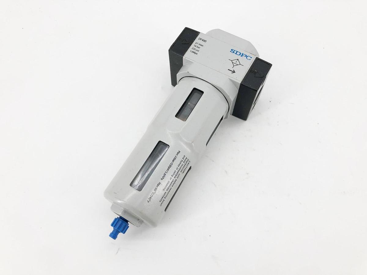 New SDPC DF400 Drain Filter 3/4" 230psi - No Box