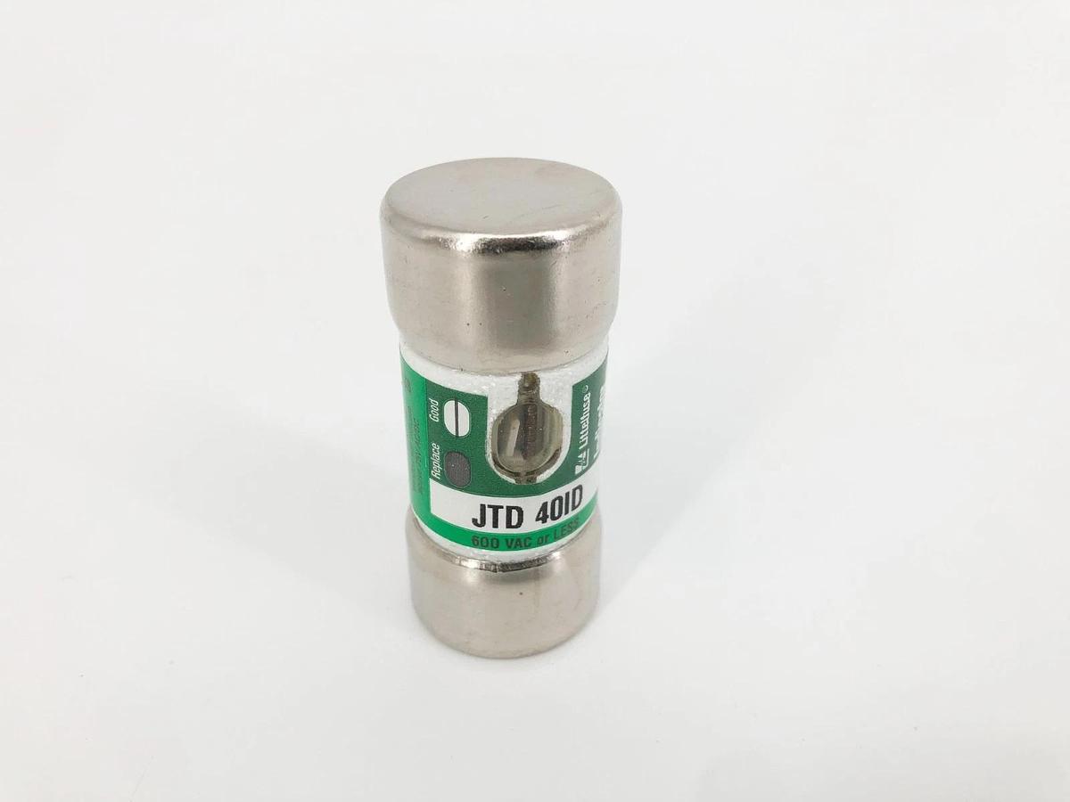 New Littelfuse JTD 40ID Time Delay Fuse 40A 600V Class J - No Box