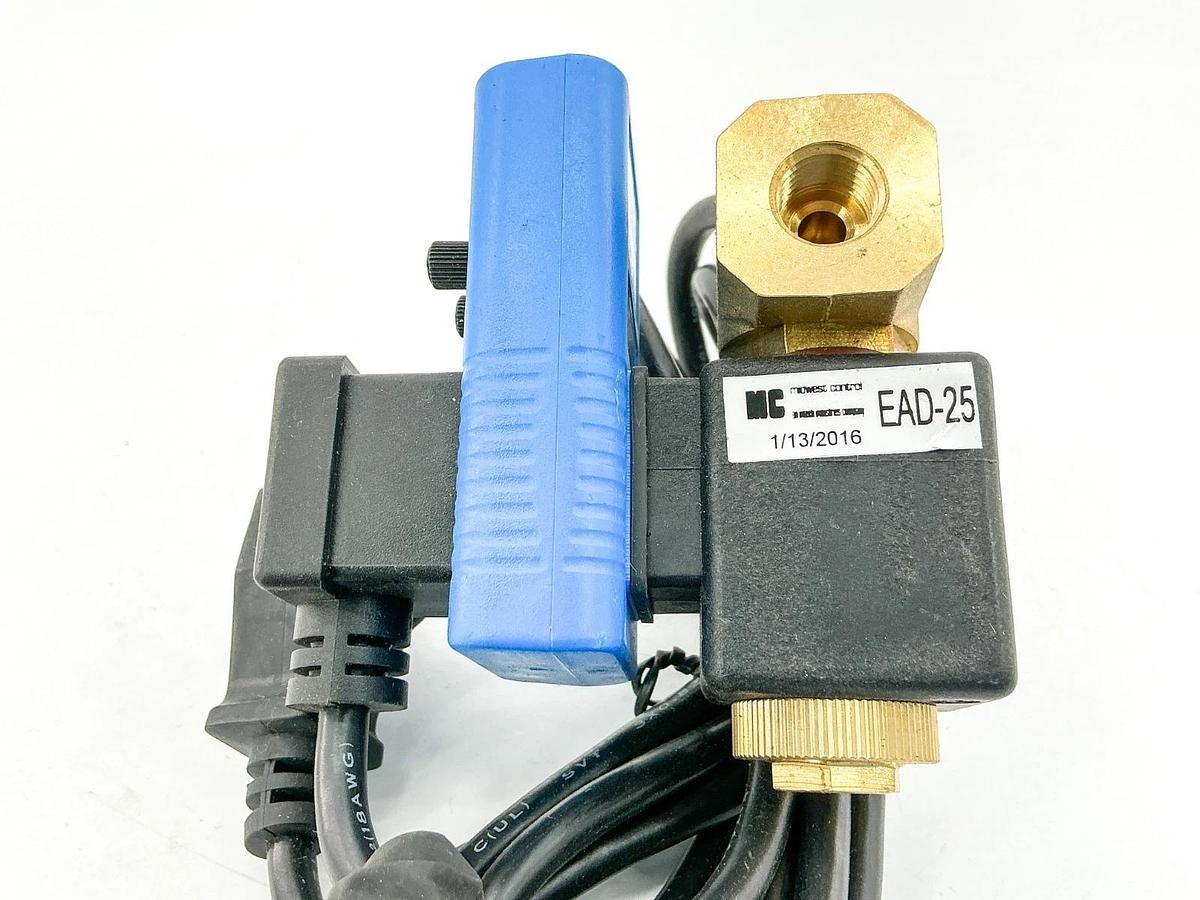 New Midwest Control EAD-25 Solenoid Valve 115V 1/4"NPT 230PSI 13W