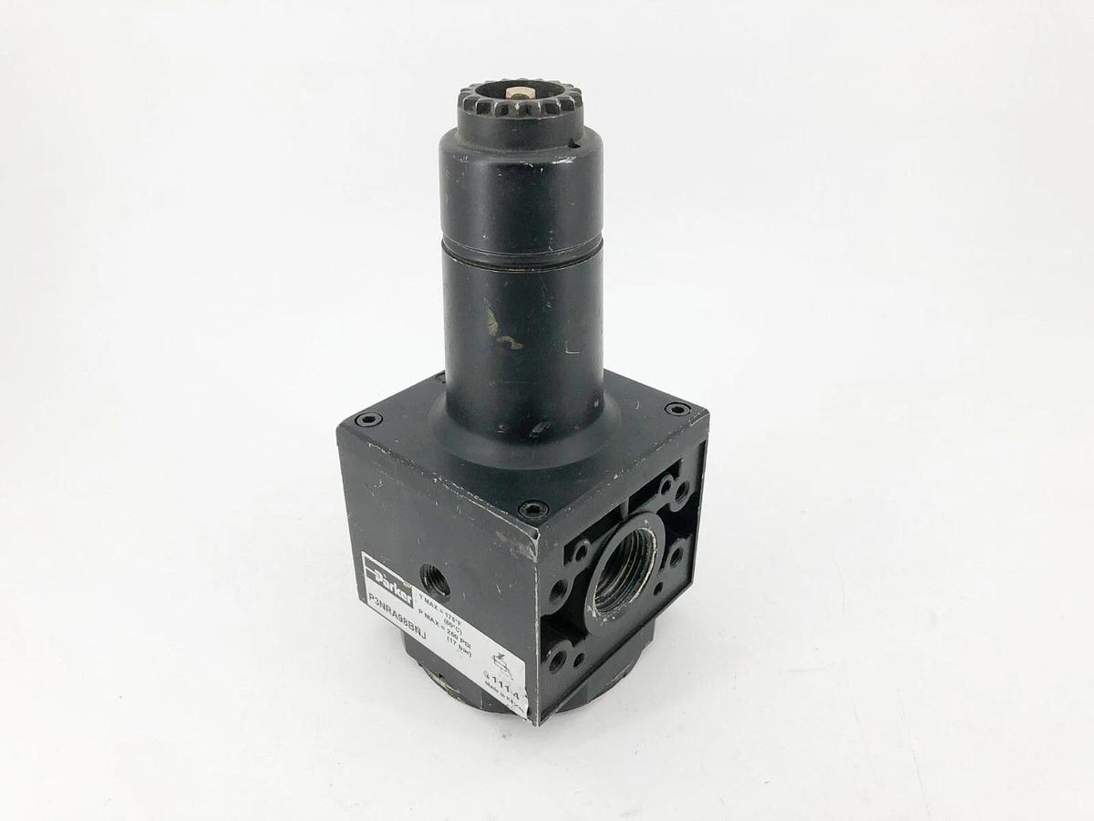 Used Parker P3NRA98BNJ Regulator 1" NPT 250psi