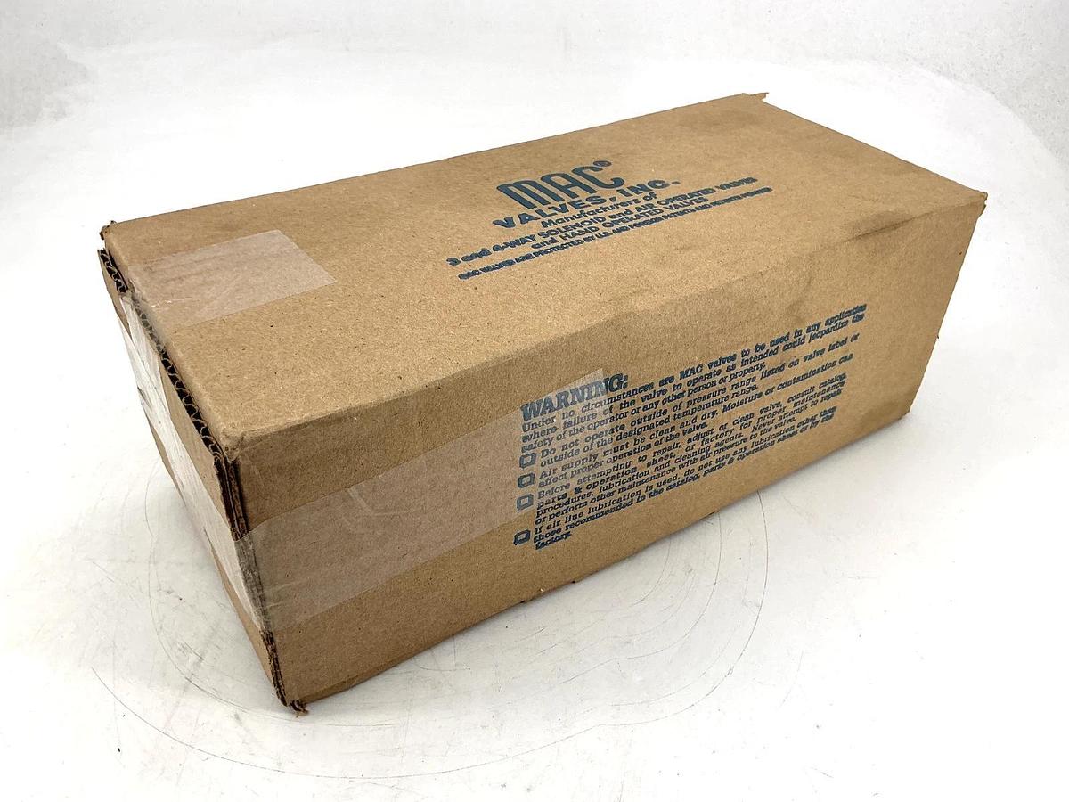 New MAC Valves 58D-11-111CA Solenoid Valve 15Watts 25-150PSI 24VDC 110/120VAC