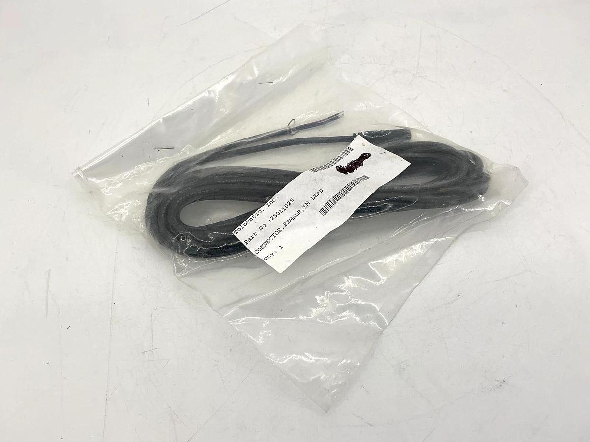 New Tol-O-Matic 25031025 Connector Cable 3-Pin Female 3-Wire 5m Lead