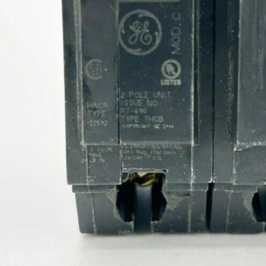 New GE General Electric THQB220 Circuit Breaker 2 Pole 20 A